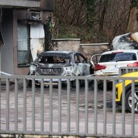 Požar automobila na Črnomercu