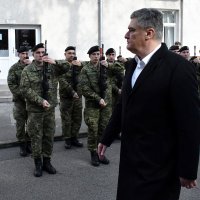 Predsjednik Zoran Milanović na svečanoj prisezi 45. naraštaja ročnih vojnika