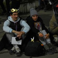 Studenti po dolasku u Niš