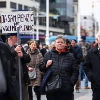 Prosvjed umirovljenika