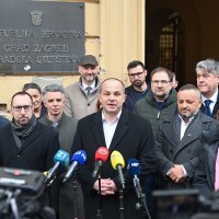 Konferencija za medije stranke Mozemo i SDP