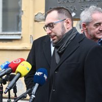 Konferencija za medije stranke Mozemo i SDP