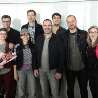 Doček ekipe filma 'Čovjek koji nije mogao šutjeti'