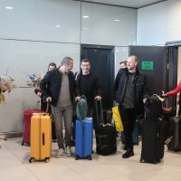 Doček ekipe filma 'Čovjek koji nije mogao šutjeti'