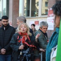 Tučnjava ispred beogradske skupštine