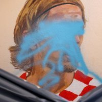 Pošaran mural Luka Modrić u Zadru