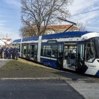 Predstavljanje tramvaja u Osijeku