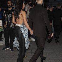 Romeo Beckham & Kim Turnbull