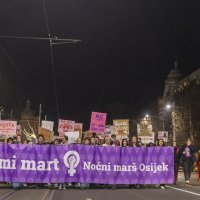 Noćni marš u Osijeku