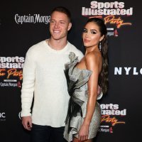 Olivia Culpo i Christian McCaffrey