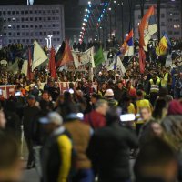 Prosvjed studenata i radnika u Beogradu
