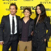 Matthew McConaughey, Levi Alves McConaughey i Camila Alves