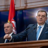Predsjednik Republike Srpske Milorad Dodik održao je u Banja Luci konferenciju za medije