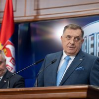 Predsjednik Republike Srpske Milorad Dodik održao je u Banja Luci konferenciju za medije