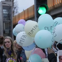 Beograđani su se okupili kako bi dočekali studente iz Zapadne Srbije