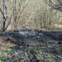 Mjesto kod Petrinje na kojemu je zapaljen automobil