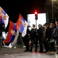 Doček studenata iz unutrašnjosti Srbije na beogradskim Terazijama