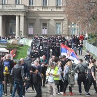 Atmosfera u Beogradu uoči prosvjeda