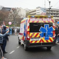 Prosvjednici na ulicama Beograda