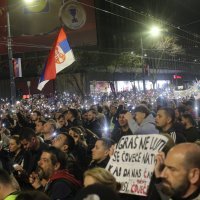 Veliki prosvjed u Beogradu