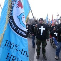 Branitelji u prosvjednoj šetnji ''Jedan križ za jedan život'' (2)