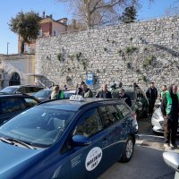 Mirni prosvjed taksista u Zadru zbog stranih radnika