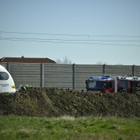 Nalet vlaka na automobil kod Dugog Sela