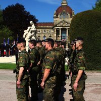 Njemački pripadnici Brigade u francuskom Strasbourgu