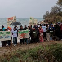 Prosvjed protiv izgradnje marine na ušću Cetine