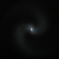 Space X spirala na nebu iznad Pule