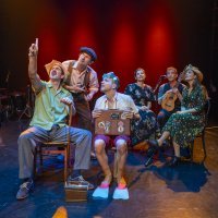 Predstava 'Mediteranski brevijar na valovima Radio Mediterana' u Gavelli