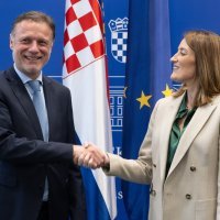 Gordan Jandroković sastao se s predsjednicom Europskog parlamenta Robertom Metsolom