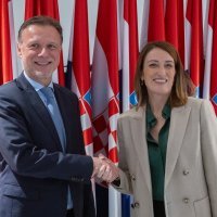 Gordan Jandroković sastao se s predsjednicom Europskog parlamenta Robertom Metsolom