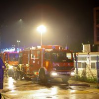 Požar u napuštenoj zgradi Dalmacijavina