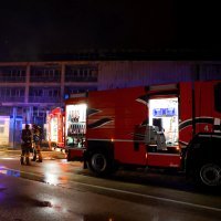 Požar u napuštenoj zgradi Dalmacijavina