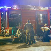 Požar u napuštenoj zgradi Dalmacijavina