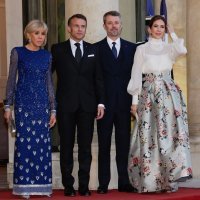 Emmanuel Macron, Brigitte Macron, kralj Frederik X i kraljica Mary