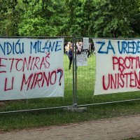 Borba za park Savica