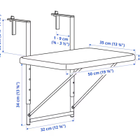 TORPARÖ stol za balkon - IKEA