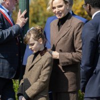 Princ Albert, princeza Charlene i njihova djeca Jacques i Gabriela (2)