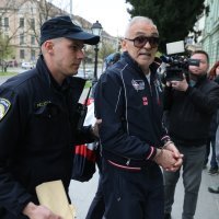Privođenje uhićenog suca Mirka Živića na osječki Županijski sud