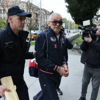 Privođenje uhićenog suca Mirka Živića na osječki Županijski sud