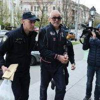 Privođenje uhićenog suca Mirka Živića na osječki Županijski sud