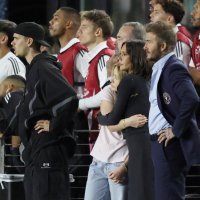 David, Victoria, Harper i Romeo Beckham