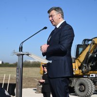 Otvorenje izgradnje Nogometnog kampa HNS, Velika Gorica, 11.4.2025.