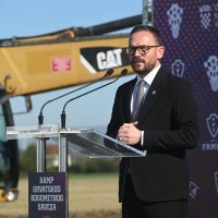 Otvorenje izgradnje Nogometnog kampa HNS, Velika Gorica, 11.4.2025.