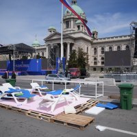 Pripreme za skup u Beogradu