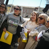 Zagreb: Veliki prosvjed vrtićkih odgojitelja na glavnom Trgu pod nazivom 'Nevidljivi smo sustavu"