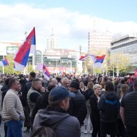 Vučićev skup 'Ne damo Srbiju' u Beogradu