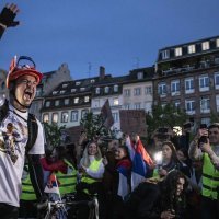 Srpski studenti-biciklisti stigli u Strasbourg